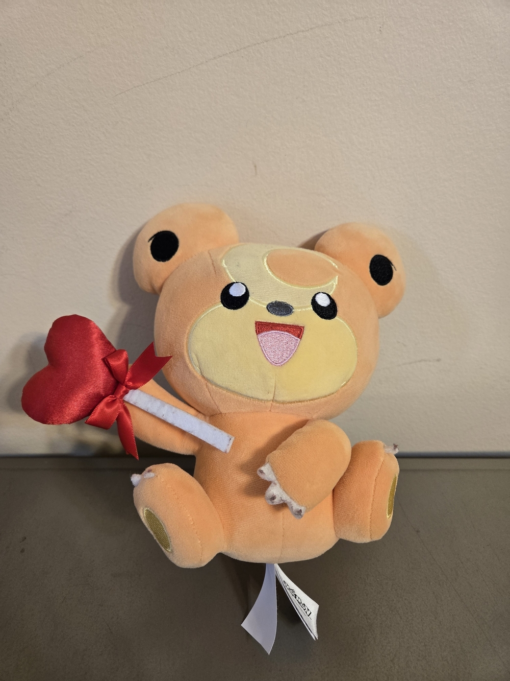 Pokémon Valentine's Series Teddiursa 8" Plush Toy